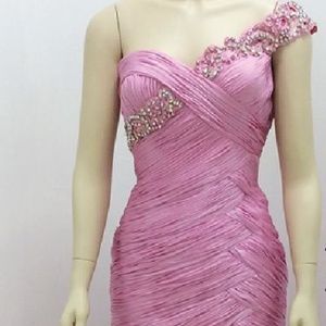 MacDuggal Pageant Collection Pink size chiffongown